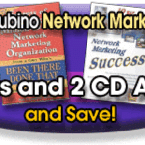Dr. Joe Rubino Network Marketing Success Collection  XXI of 4 Books and 2 CD Albums